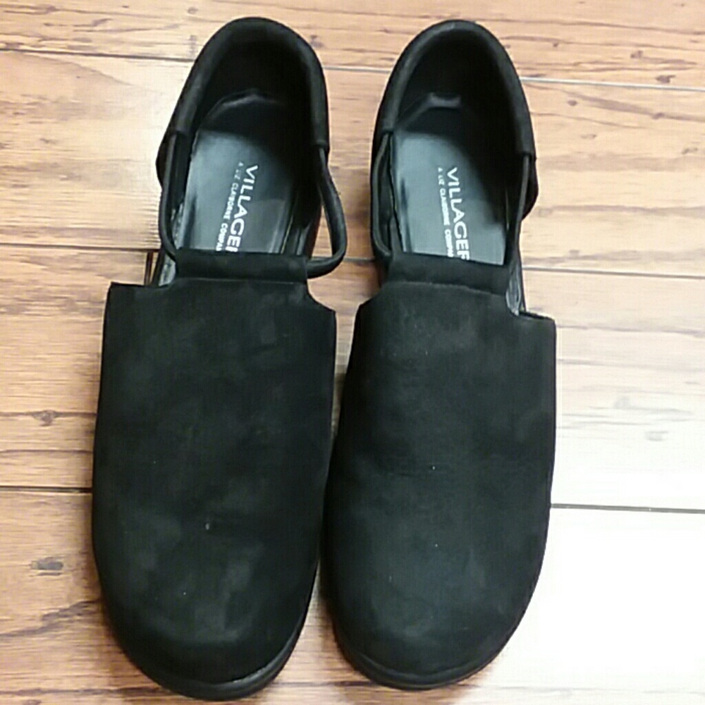Villager black shoes.